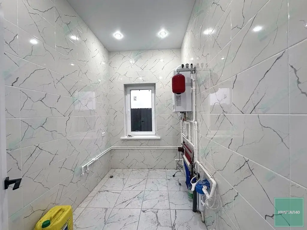 Одноэтажный блочный дом 140 м2 на участке 10.5 соток - Фото 13