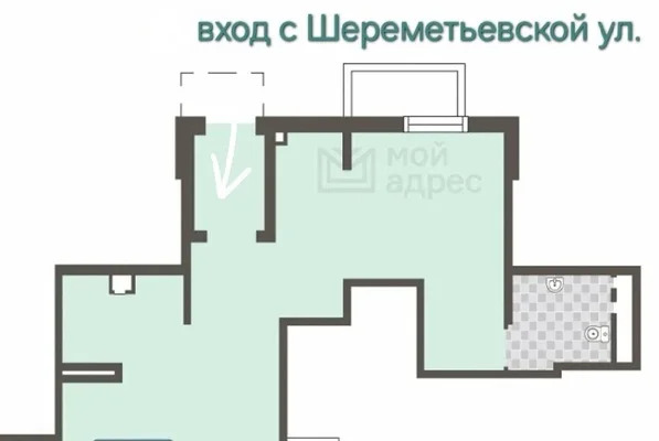 Сдам коммерческое помещение 72 м2, Шереметьевская ул, 5к1, Москва г - Фото 6