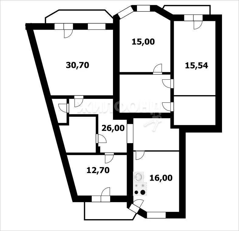 Продажа квартиры, Новосибирск, ул. Дачная - Фото 28