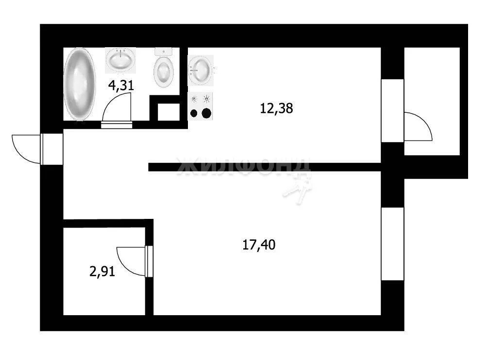 Продажа квартиры, Краснообск, Новосибирский район, жилой комплекс ... - Фото 17