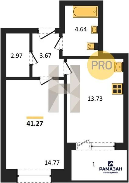 Продажа квартиры в новостройке, Казань, м. Горки, ул. Родины - Фото 1