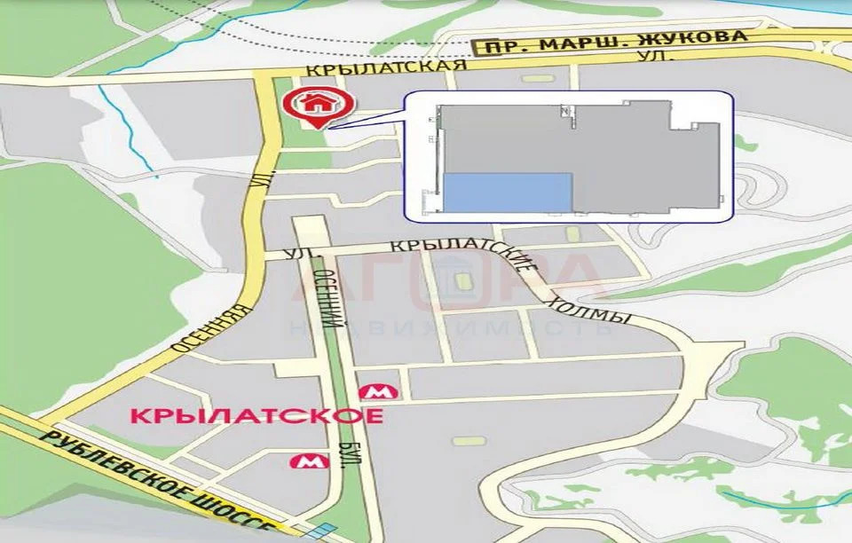 Продажа ПСН, м. Крылатское, ул. Крылатская - Фото 9