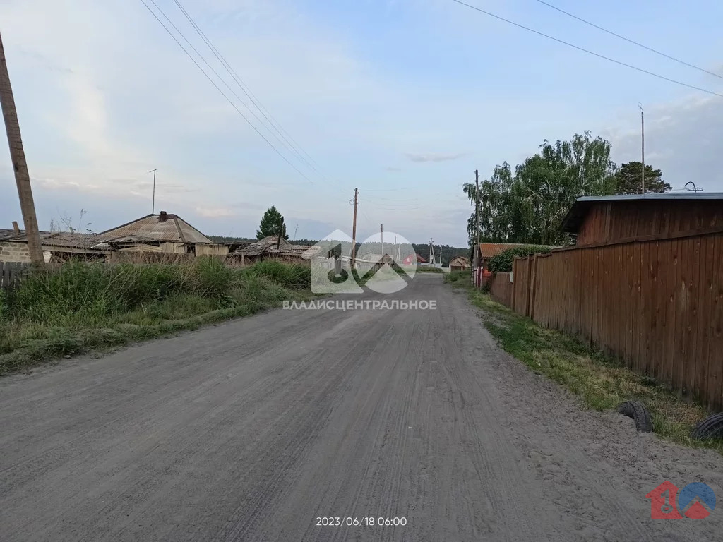 Искитимский район, село Завьялово, Кооперативная улица, земля на . - Фото 3