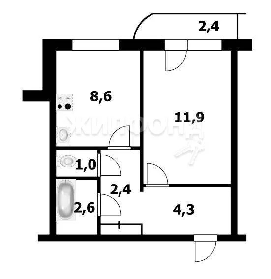 Продажа квартиры, Новосибирск, ул. Одоевского - Фото 9