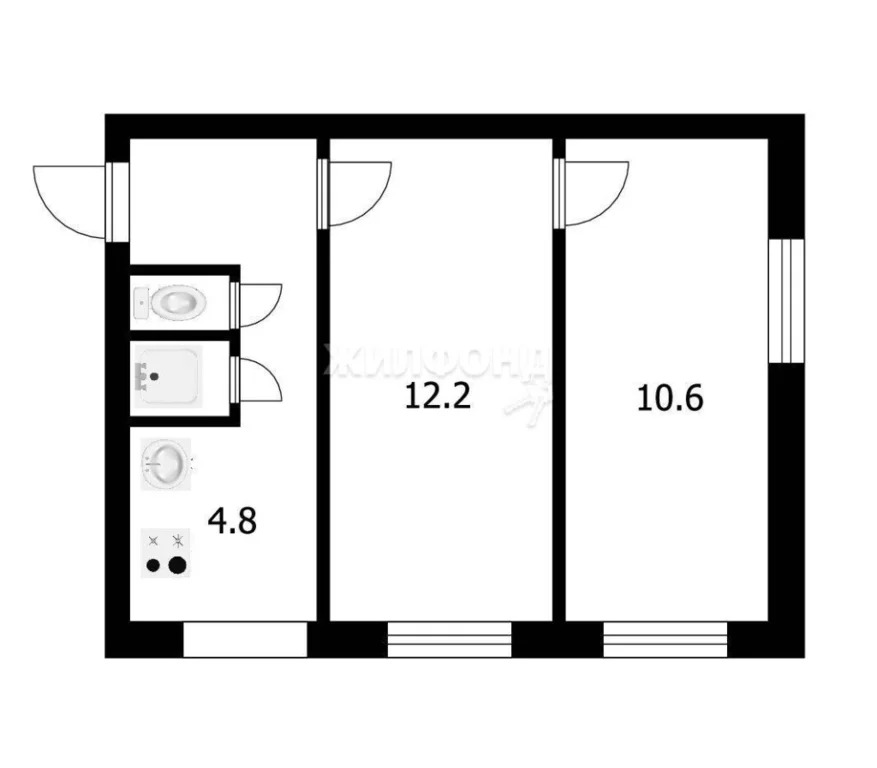 Продажа квартиры, Новосибирск, ул. Катодная - Фото 14