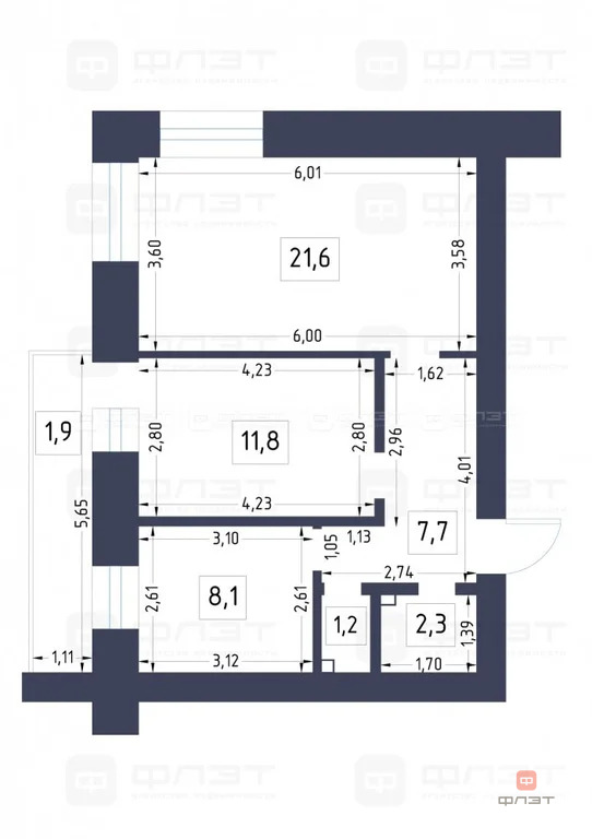 Продажа квартиры, Казань, ул. Рауиса Гареева - Фото 18