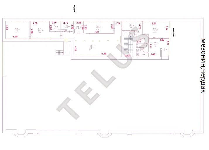 м.Маяковская, ул.1-я Тверская-Ямская, 982 м2, Здание (ном. объекта: ... - Фото 15