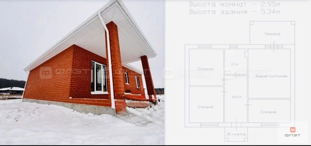 Продажа дома, Бима, Лаишевский район, ул. Поповича - Фото 3