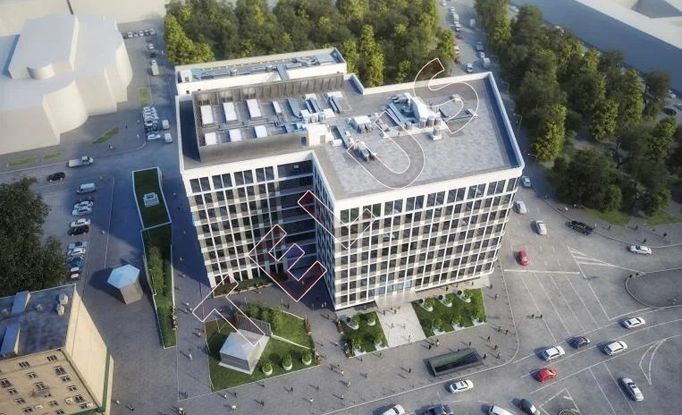 м Добрынинская , ул Валовая БЦ WAll Street -3000м2 (ном. объекта: ... - Фото 6