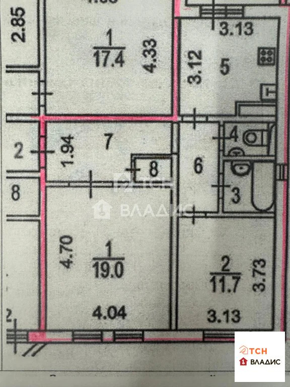 Москва, Базовская улица, д.15к2, 2-комнатная квартира на продажу - Фото 18