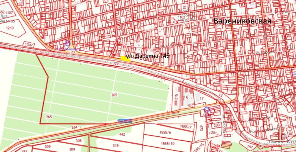 Участок 15 соток с фасадом 72 м. у трассы к Черному морю - Фото 2