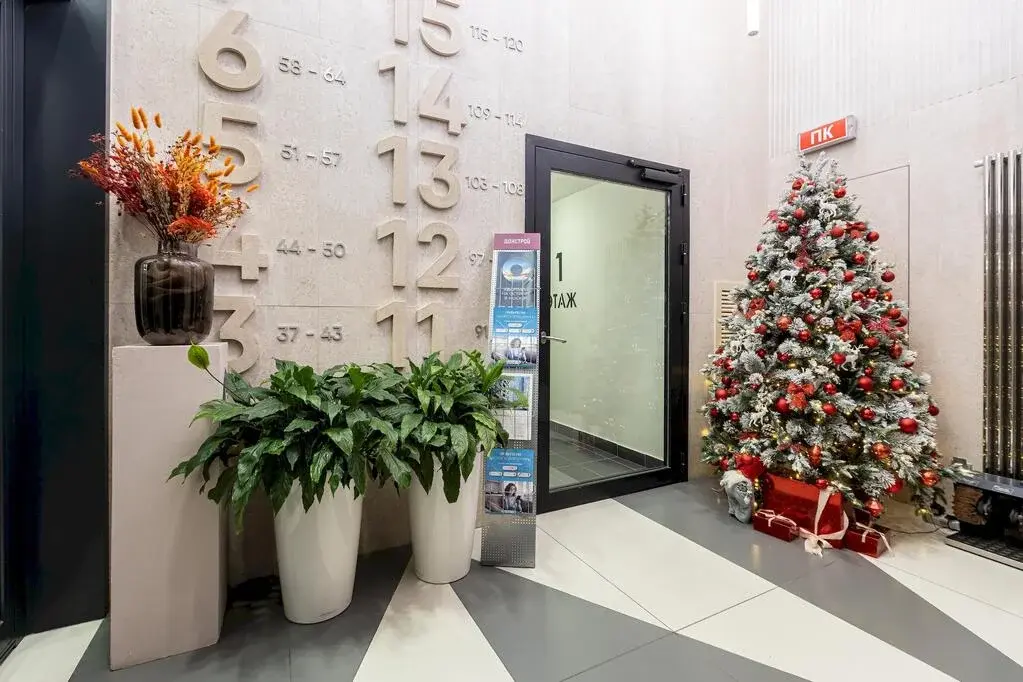 2-к. квартира, 54 м, 10/25 эт. - Фото 18