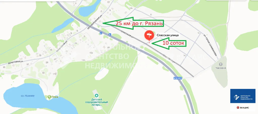 Продажа участка, Семкино, Рязанский район, Спасская улица - Фото 4