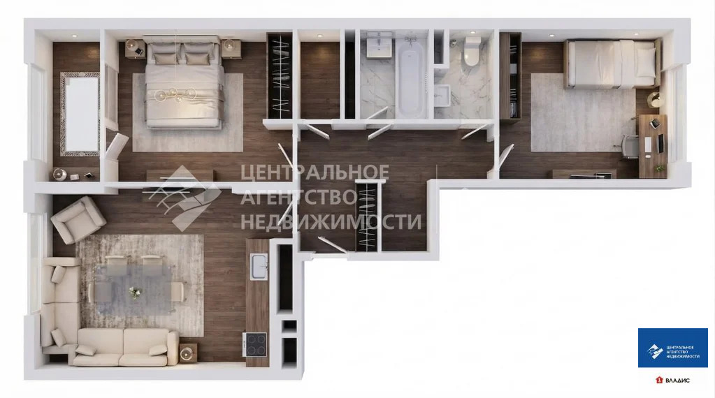 Продажа квартиры, Рязань, улица Александра Полина - Фото 1