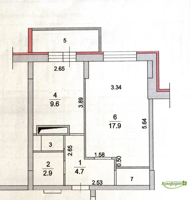 Продается однокомнатная квартира в г. Раменское, ул. Молодежная, д.27 - Фото 15