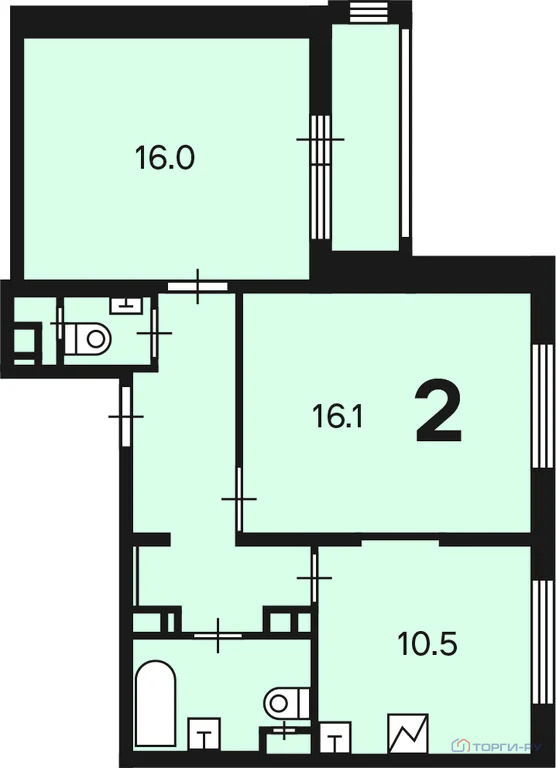 Продажа квартиры, посёлок Знамя Октября - Фото 4