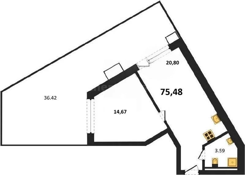 Продажа квартиры в новостройке, Севастополь, Качинское ш. - Фото 1