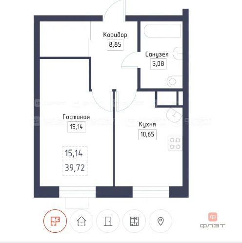 Продажа квартиры в новостройке, Казань, ул. Братьев Батталовых - Фото 5