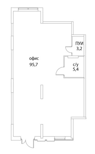 Аренда ПСН площадью 104,3 м2 - Фото 3