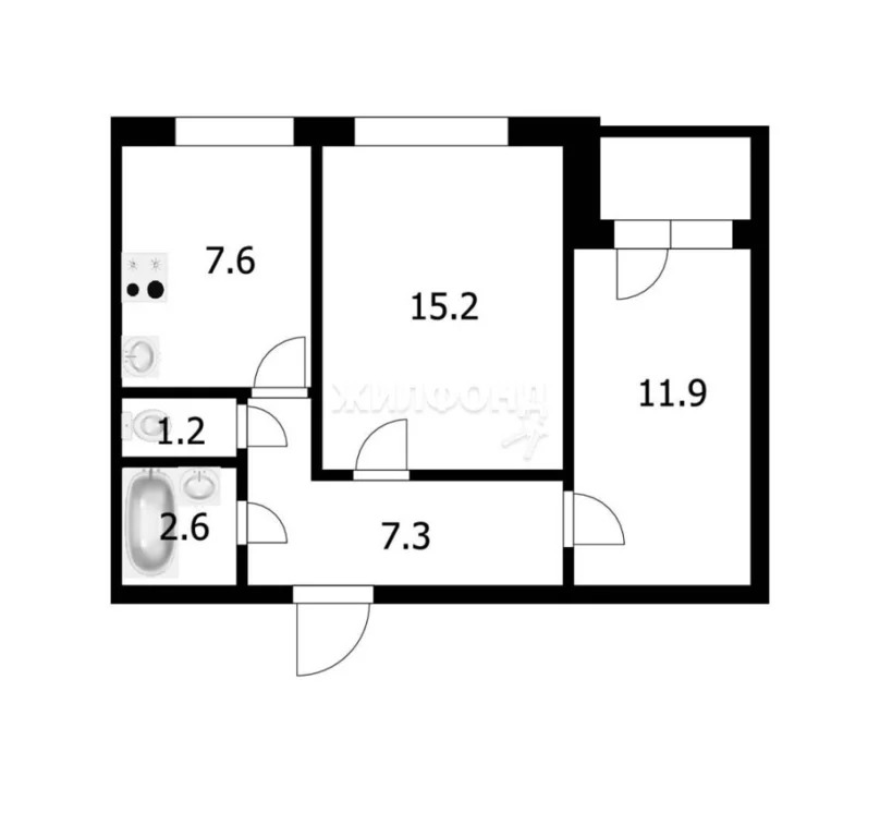 Продажа квартиры, Новосибирск, Сибиряков-Гвардейцев пл. - Фото 3