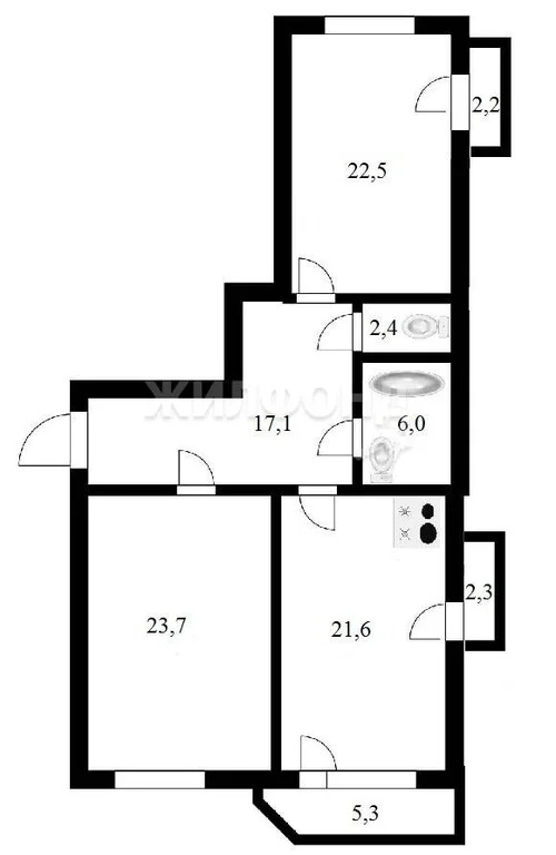 Продажа квартиры, Новосибирск, ул. Орджоникидзе - Фото 0