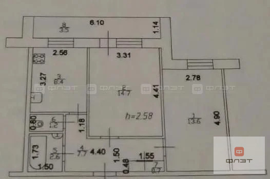 Продажа квартиры, Казань, ул. Лукина - Фото 26