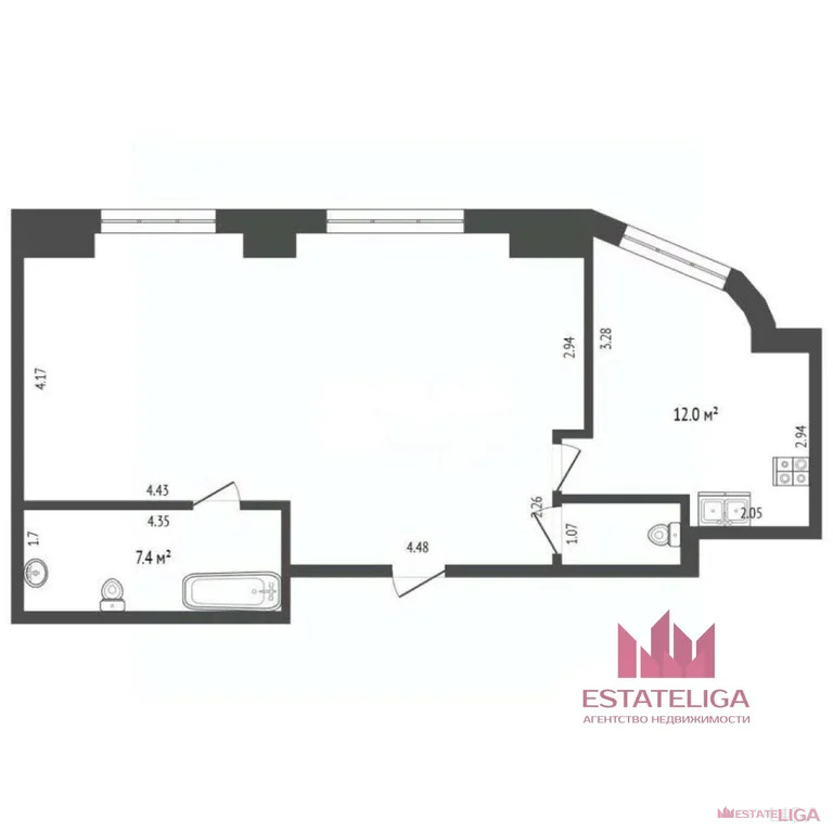 Продажа квартиры, м. Авиамоторная, проезд Невельского - Фото 18