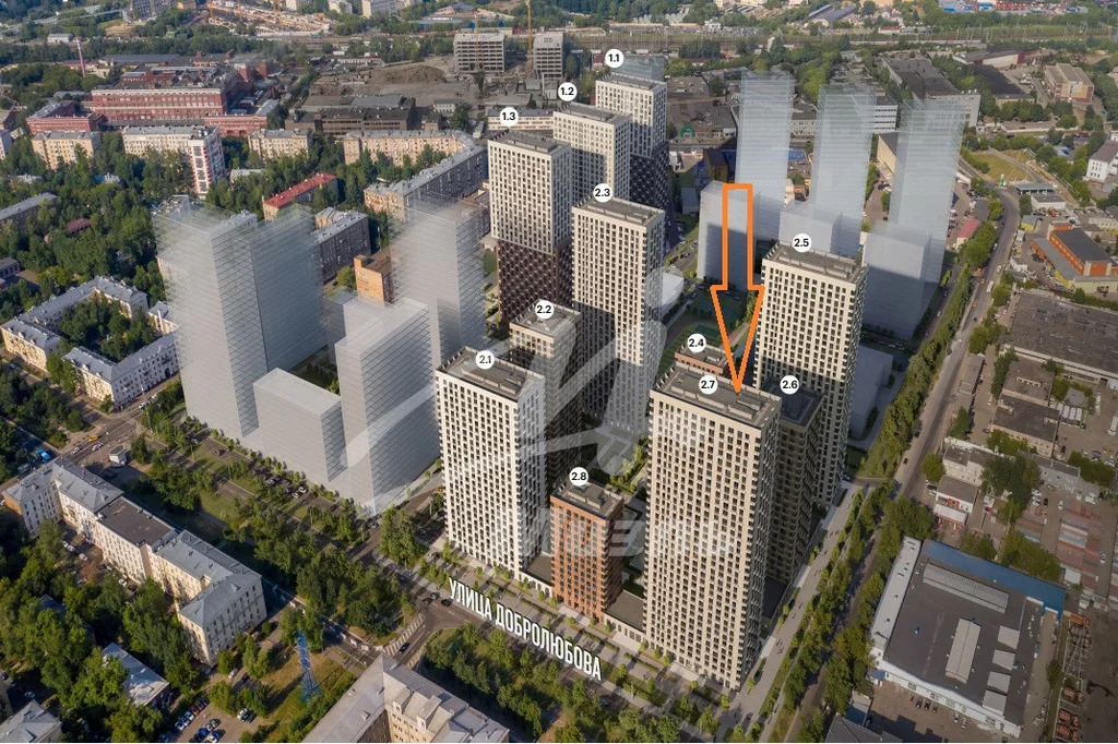 Продажа квартиры в новостройке, м. Бутырская, ул. Руставели - Фото 1