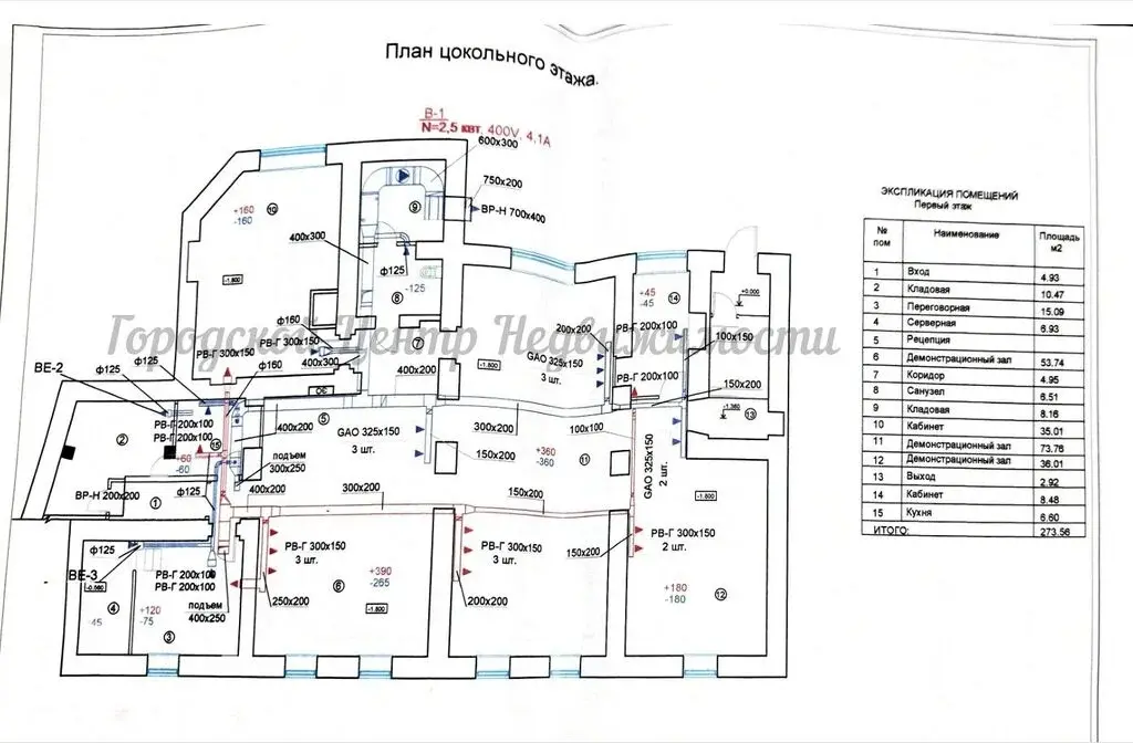 Отличный офис 274 м, у дома Гоголя,(Арбатская). - Фото 2