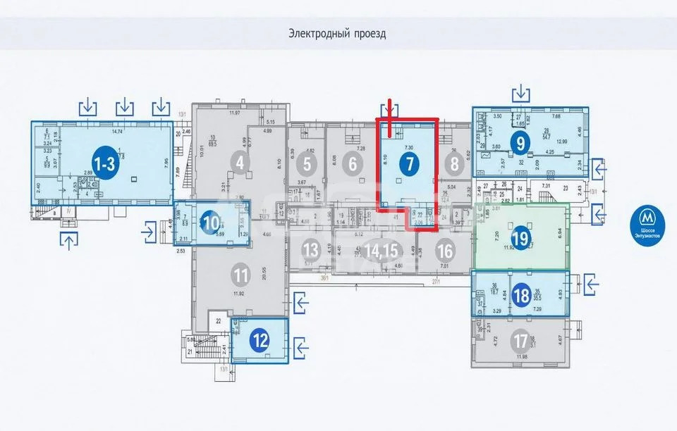 Продажа ПСН, м. Шоссе Энтузиастов, Электродный проезд - Фото 8