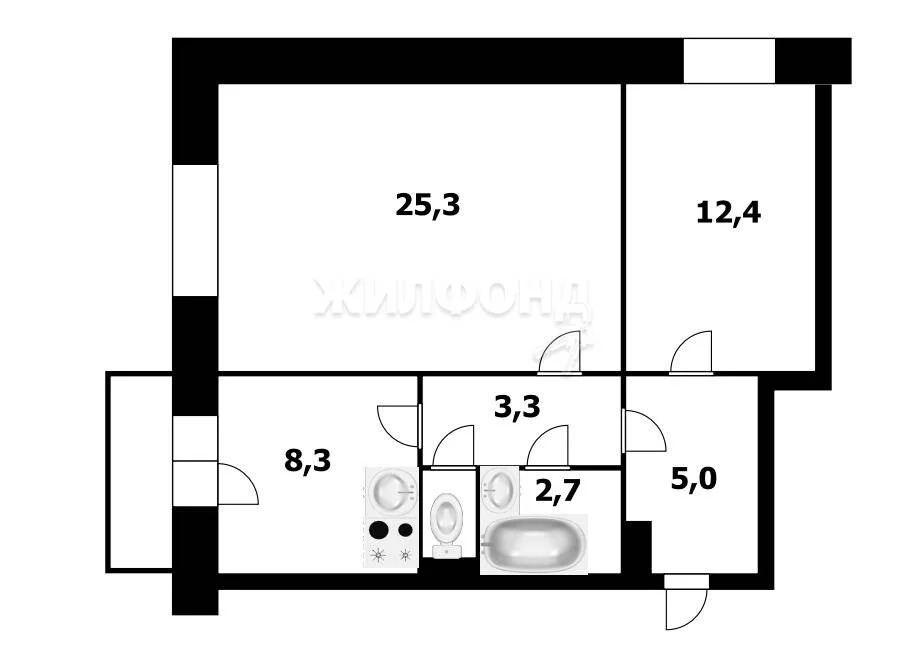 Продажа квартиры, Новосибирск, Александра Чистякова - Фото 8