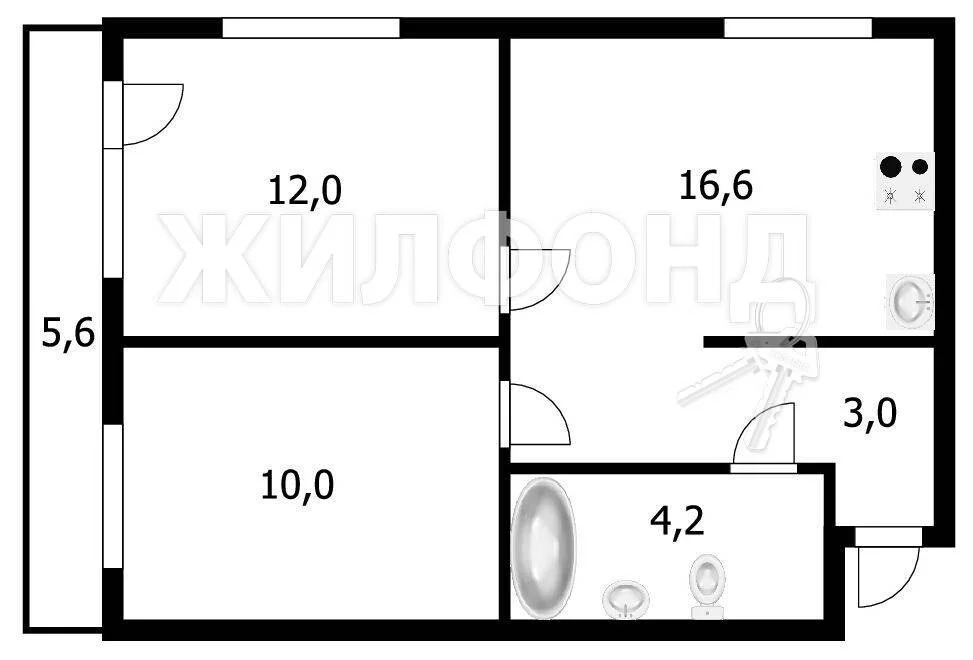 Продажа квартиры, Новосибирск, Мясниковой - Фото 8