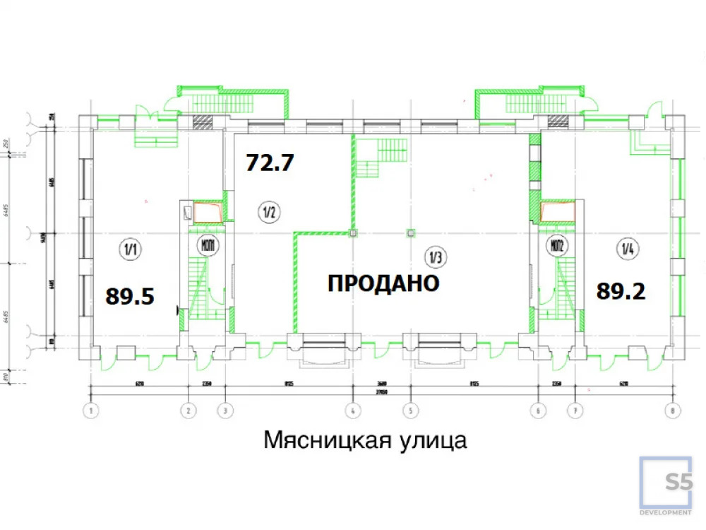 Продажа торгового помещения, м. Лубянка, ул. Мясницкая - Фото 3