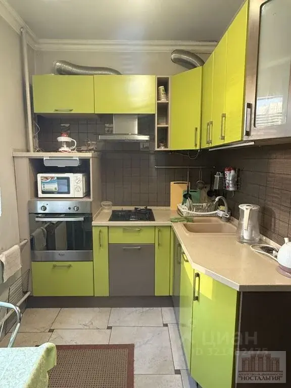 Снять двухкомнатную квартиру 45.0м - Фото 4