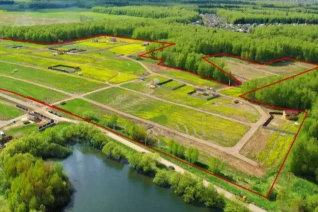 продажа участка ИЖС 6,36 соток 40 км от МКАД - Фото 0