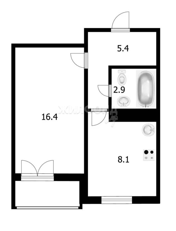 Продажа квартиры, Новосибирск, ул. Бориса Богаткова - Фото 14