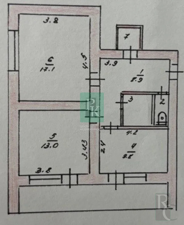 Продажа квартиры, Вилино, Бахчисарайский район, ул. Чапаева - Фото 11