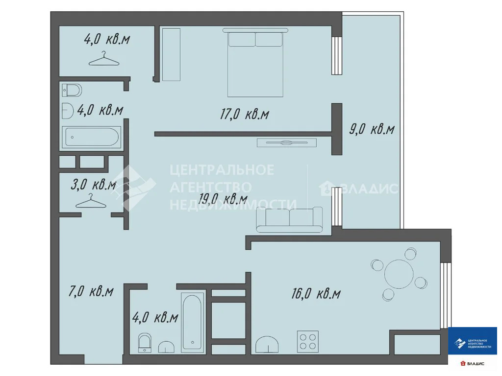 Продажа квартиры, Рязань, Парковый переулок - Фото 0