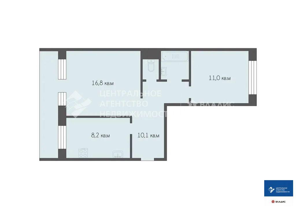 Продажа квартиры, Рязань, ул. Загородная - Фото 17