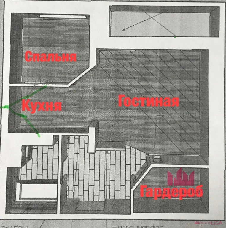 Аренда квартиры, улица Зеленая Горка - Фото 2