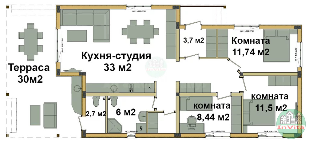 Продажа дома, Севастополь, переулок Анатолия Дрыгина, 45 - Фото 5