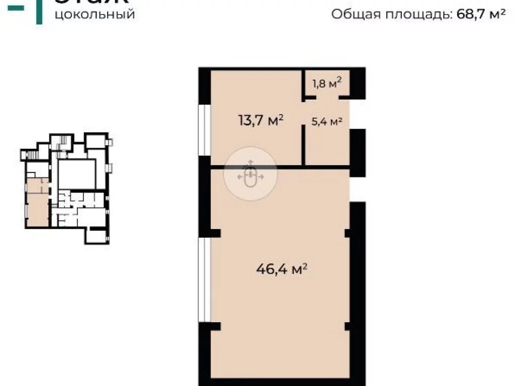 Продажа офиса, м. Фрунзенская, Усачёва улица, 62 - Фото 4