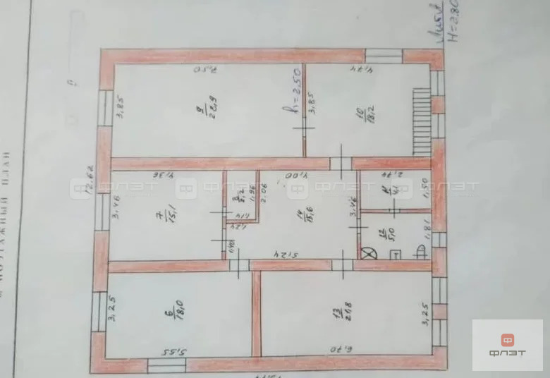Продажа дома, Набережные Моркваши, Верхнеуслонский район, ул. Пушкина - Фото 19