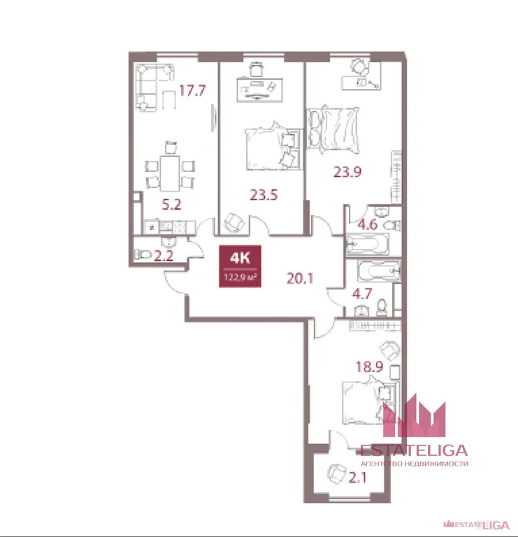 Продажа квартиры в новостройке, Мичуринский пр-кт. - Фото 1