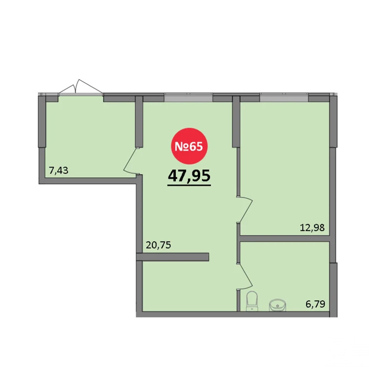 Продажа квартиры в новостройке, Черноморское, Черноморский район, ул. ... - Фото 2