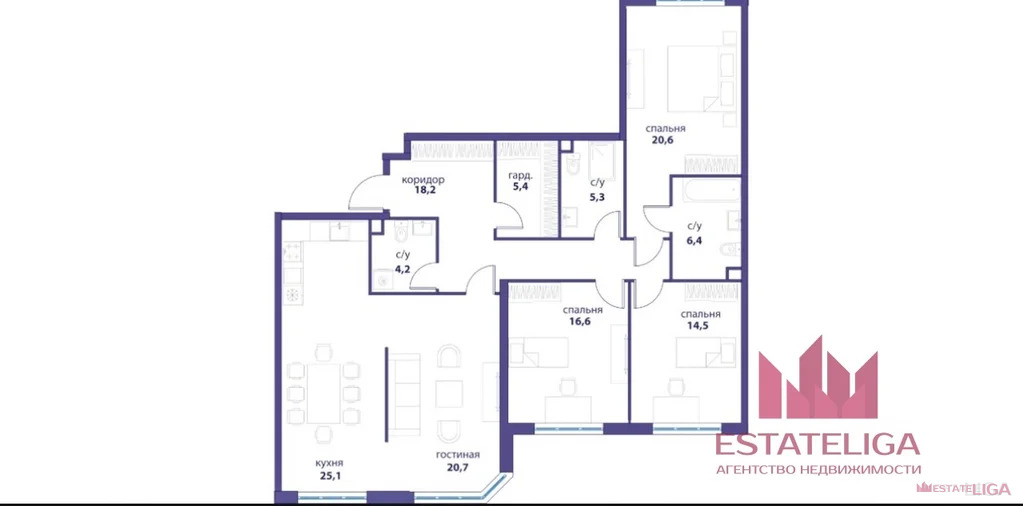 Продажа квартиры, улица Василия Ланового - Фото 1