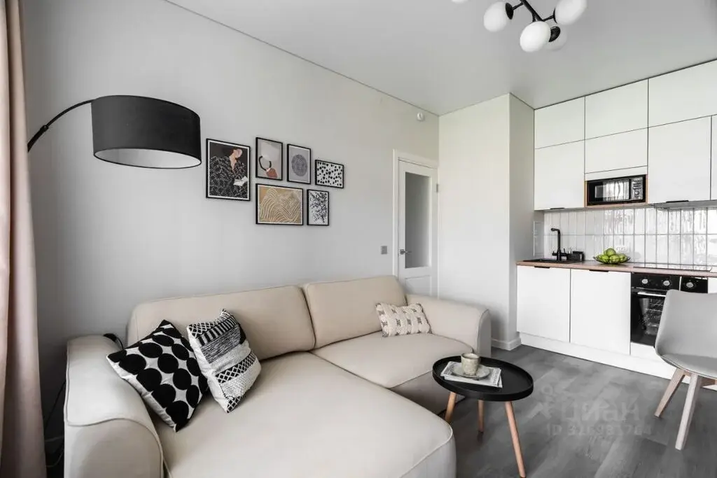 Снять однокомнатную квартиру 31.6м Пулковское ш., 95к3, ... - Фото 45
