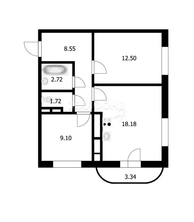 Продажа квартиры, Новосибирск, ул. Немировича-Данченко - Фото 13