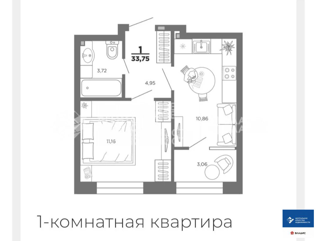 Продажа квартиры в новостройке, Рязань, 5-й Новый проезд - Фото 6