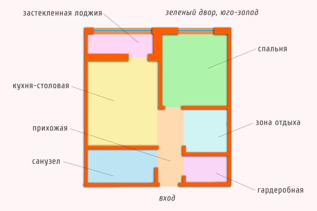 1 к.кв с интересной планировкой в сданном доме в ЖК id Кудрово - Фото 17